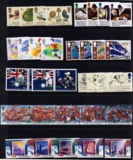 GR. BRITAIN 1988 Complete Commemorative Year, 8 sets Mint NH, used for sale  Shipping to South Africa