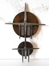 Used, Brutalist Metal Max Kreg Nail Art Wall Sculpture Abstract Mid Century Modern Art for sale  Shipping to South Africa