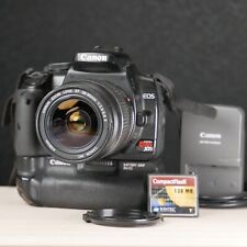 Kit de cámara réflex digital Canon Rebel XTi 10 MP con empuñadura BG-E3 + lente 28-80 mm *PROBADO* segunda mano  Embacar hacia Argentina