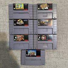 Usado, Juegos SNES Super Nintendo Juegos Super Mario Kart Donkey Kong segunda mano  Embacar hacia Argentina