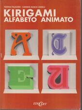 Kirigami alfabeto animato usato  Italia
