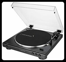 Toca-discos estéreo AUDIO-TECHNICA ~ AT-LP60X-BK totalmente automático acionamento por correia comprar usado  Enviando para Brazil