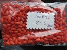 lot de 300 perle de Briare ancienne orange corail forme dent de lait 8 x 5 mm na sprzedaż  Wysyłka do Poland