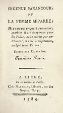 1789 rétif bretonne d'occasion  Venarey-les-Laumes