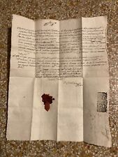 Raro antico documento usato  Milano