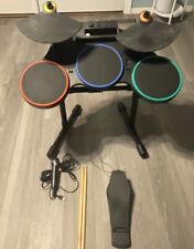 Guitar Hero Nintendo Wii World Tour Drum Set w/ Pedal, Mic, and Sticks Tested for sale  Shipping to South Africa