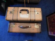 Antique tweed suitcases for sale  Brookville
