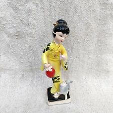 Vintage Beautiful Lady With Her Dog Porcelain Figure 8.1" Decorative C41 for sale  Shipping to South Africa
