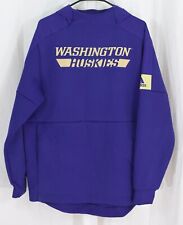 Adidas vestuario para hombre modo de juego pull over Washington huskies talla mediana segunda mano  Embacar hacia Argentina