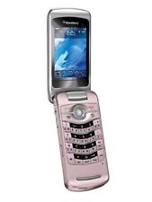 BlackBerry 8220 Pearl Flip rosa rosa QWERTY móvil plegable pantalla exterior Smartphone segunda mano  Embacar hacia Mexico