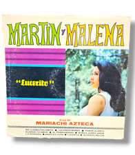 Disco de Vinil Martin y Malena con el Mariachi Azteca "Lucerito" LP Mariachi Mexic comprar usado  Enviando para Brazil