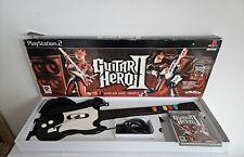 GUITAR HERO II WITH GUITAR & STRAP SONY PLAYSTATION 2 PS2 , used for sale  Shipping to South Africa