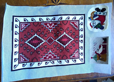 Vintage needlepoint tapestry for sale  LONDON