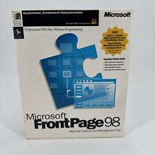 Microsoft frontpage windows. for sale  Canton