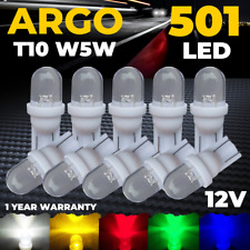 501 lâmpadas laterais sem tampa LED xenônio super branco alta potência T10 W5w 194 12v comprar usado  Enviando para Brazil