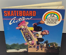 "Libro infantil ""Skateboard Action"" con pegatinas de Steve Hawk 1987 Antioquía" segunda mano  Embacar hacia Argentina