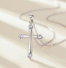 Crystal cross pendant for sale  SHEFFIELD