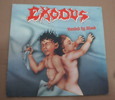 Usado, EXODUS Bonded By Blood LP 1986 etiqueta verde combate quase em perfeito estado comprar usado  Brasil 