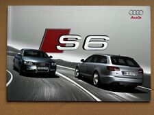 2009 / Audi S6 Limousine, S6 Avant (C6) / DE / Prospekt Brochure na sprzedaż  PL