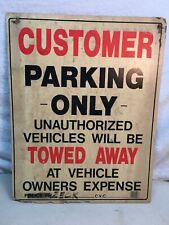 Customer parking unauthorized for sale  Mount Holly Springs