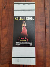 Ingresso para concerto Celine Dion "A New Day" não usado - Caesars Palace, Las Vegas - 2006 comprar usado  Enviando para Brazil
