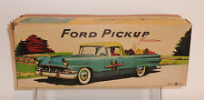 BANDAI Japanese Tin Litho Friction 1956 FORD TRUCKS LAST LONGER -- BOX ONLY -- for sale  Shipping to Canada