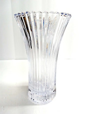 Crystal ribbed vase for sale  Bellevue