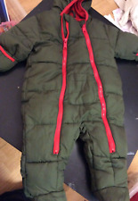 3 baby snowsuits boy 6months for sale  PERTH