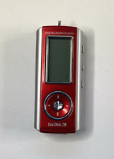 SanDisk Sansa SDMX1 (256MB) Cyfrowy odtwarzacz MP3 Czerwony Działa świetnie na sprzedaż  Wysyłka do Poland