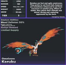 Keruku species creatures for sale  USA