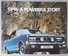 Opel range brochure for sale  BOURNE