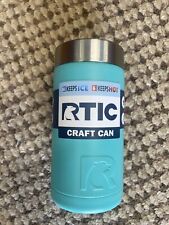 Lata artesanal RTIC alta para niño Koozie 16 oz azul verde azulado segunda mano  Embacar hacia Mexico