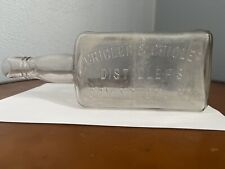 Botella de whisky Crigler & Crigler Distillers de 1880 - tamaño de cuarto hecho en unión, usado segunda mano  Embacar hacia Argentina