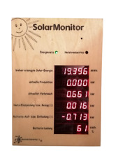 Solarmonitor anzeigetafel anla gebraucht kaufen  Dachau