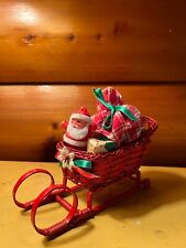 christmas sleigh wicker for sale  Watsontown