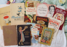 Lote de once libros de cocina vintage - varias sopas, galletas, pasteles, postres, etc. segunda mano  Embacar hacia Argentina