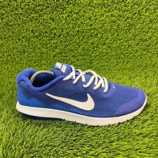 Tênis de corrida Nike Flex Experience RN 4 masculino tamanho 12 azul 749172-400 comprar usado  Enviando para Brazil