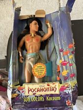 Muñeca Disney Sun Colors Pocahontas Kokoum Mattel 1995 #13330 daños graves en la caja, usado segunda mano  Embacar hacia Argentina