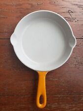 Creuset skillet yellow for sale  Hillsborough