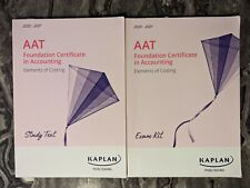 Aat - Foundation Certificate in Accounting - Elements of Costing- Level 2 for sale  RUGBY