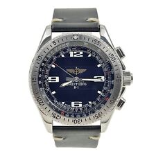 Breitling steel black for sale  Birmingham