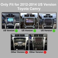 Rádio estéreo GPS navegação 9,7"" para Toyota Camry 2012-2014 Android 13 CarPlay carro comprar usado  Enviando para Brazil