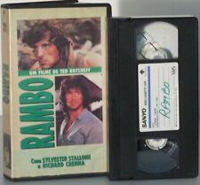 Rambo videocassetta vhs usato  Ascoli Piceno