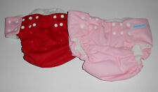 Snap-EZ Cloth Diapers Youth Pink Toddler With Youth Extensions Red Bedwetting for sale  Shipping to South Africa