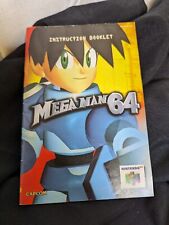 MEGA MAN 64 Nintendo 64 autêntico N64 APENAS manual comprar usado  Enviando para Brazil
