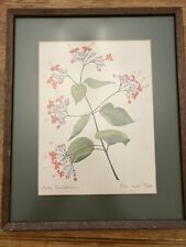 Vintage botanical watercolor for sale  Wentzville