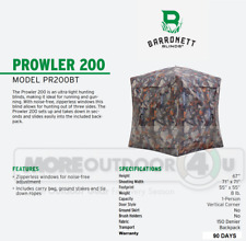 Pr200bt barronett prowler for sale  Cumberland