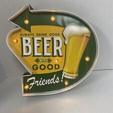Bar light sign for sale  Thief River Falls