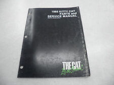 Arctic Cat 1985 Kitty Cat Snowmobile Parts & Service Manual  for sale  Shipping to Canada