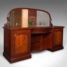 Antique pedestal sideboard for sale  Shipping to Ireland